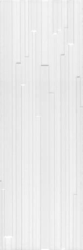 Плитка Kerama Marazzi Бьянка белый глянцевый полоски 200x600 фото 1