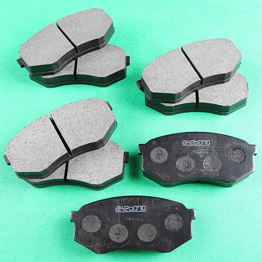 Колодки тормозные дисковые AN-364 WK Akebono фото 1