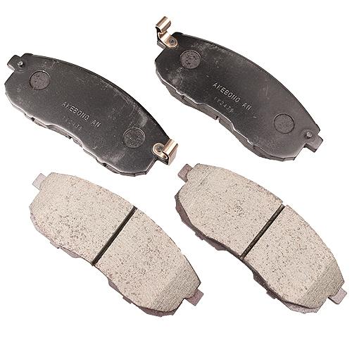 Колодки тормозные дисковые AN-286 WK Akebono фото 1