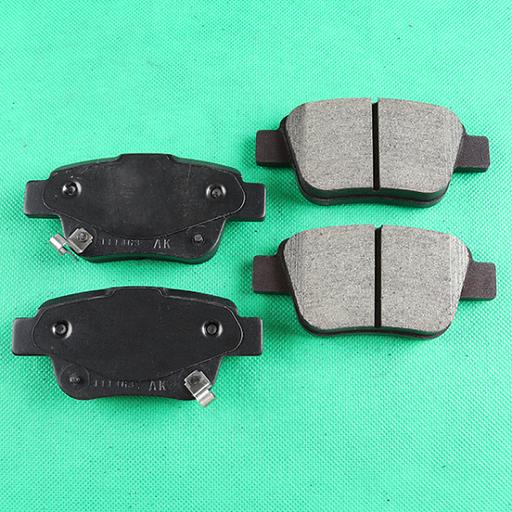 Колодки тормозные дисковые AN-629 WK Akebono фото 1