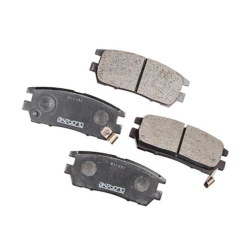 Колодки тормозные дисковые AN-366 WK Akebono фото 1