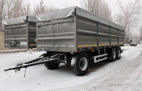 Прицеп зерновоз 3 оси фото 1