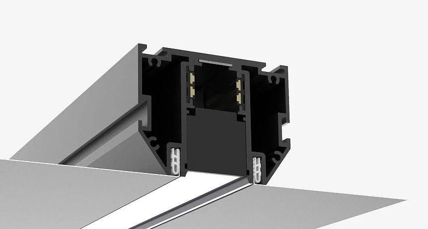 Магнитный рельс для натяжного потолка фото 1