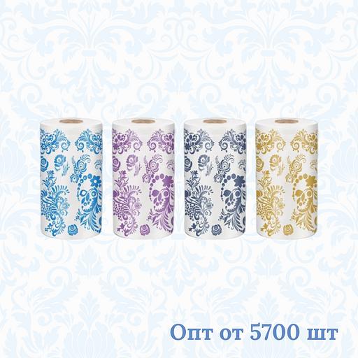 Вискозные отрывные полотенца «DeLuxe» опт фото 1