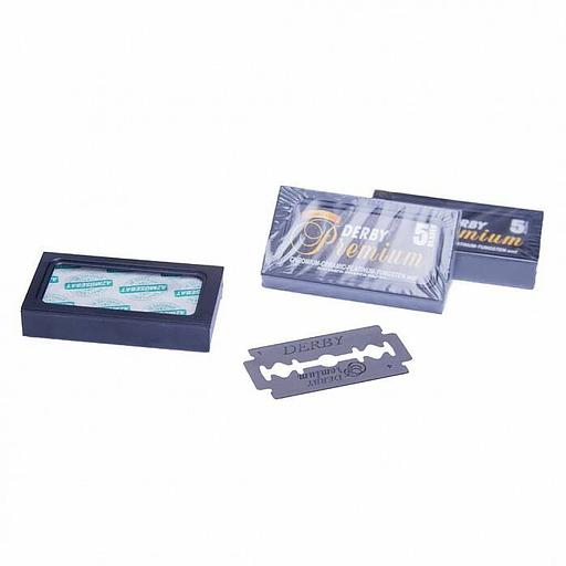 Лезвия для бритья двусторонние Derby Premium опт фото 2