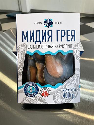 Мидия «Грея» на раковине лоток 400 г опт фото 2