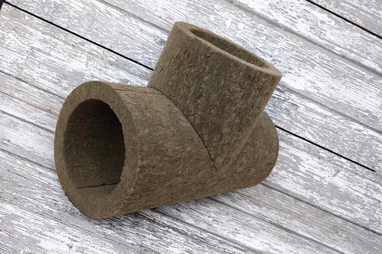 Цилиндры минераловатные 457/110 мм без покрытия LINEWOOL фото 2