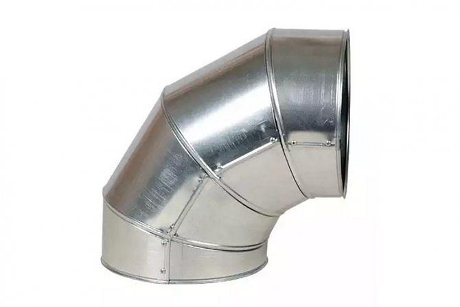 Кожух защитный изоляции отвод оцинкованный КЗИО 525/90/4/0,5 фото 1