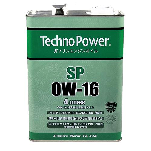 Масло 0W16 SP Techno Power Oil 4л (TP-SP0W16-4) фото 1