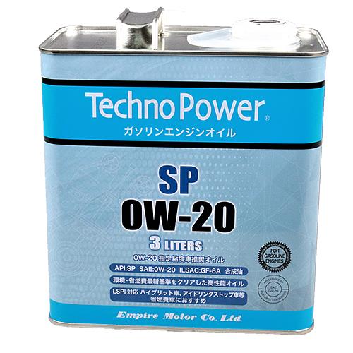 Масло 0W20 SP Techno Power Oil 3л (TP-SP0W20-3) фото 1