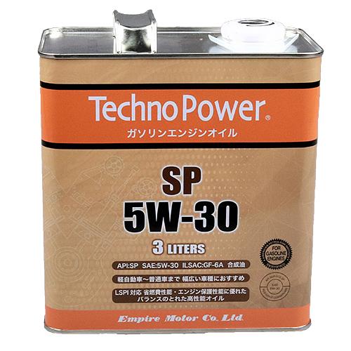 Масло 5W30 SP Techno Power Oil 3л (TP-SP5W30-3) фото 1