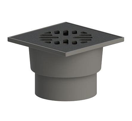 ТП-104.110-150VPHs Трап вертикальный с чугунной решеткой и гидрозатвором фото 1