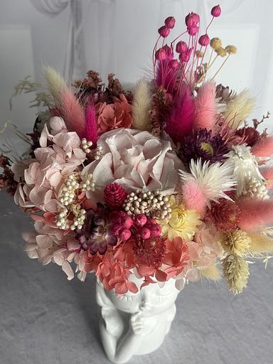 Букет из сухоцветов 23 см код 116551155 ОПТ фото 1