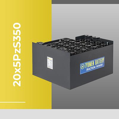 Тяговая аккумуляторная батарея 20х5PzS350, 40 В, 350 Ач фото 1