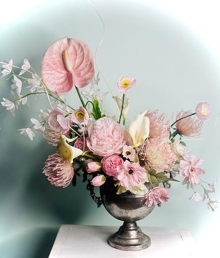 Букет из искусственных цветов 65 см код 121394652 ОПТ фото 1