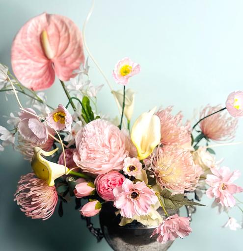 Букет из искусственных цветов 65 см код 121394652 ОПТ фото 2