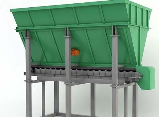 Бункер хранения инертных материалов с ленточным питателем БП-ЛП фото 1