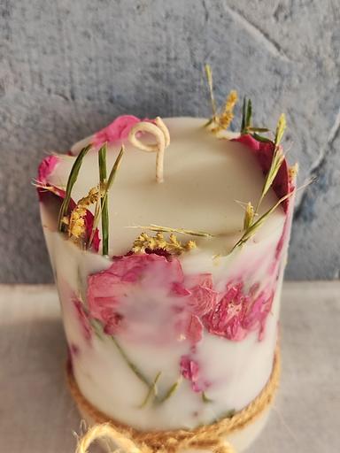 Ароматическая ботаническая свеча 7 см ОПТ фото 2