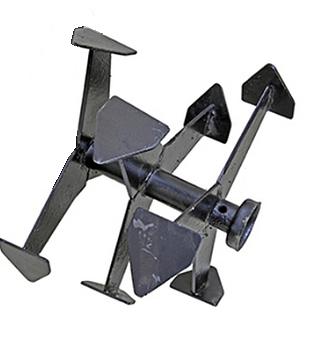 Фрезы лепестковые "Гусиные лапки" Ø25 с чашкой фото 1