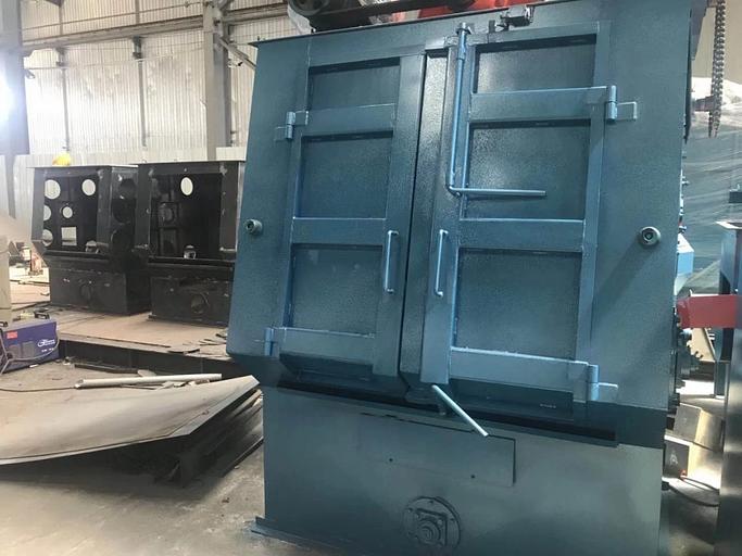 Дробемет барабанного типа с ленточным транспортером Q3210, серия Стандарт фото 2