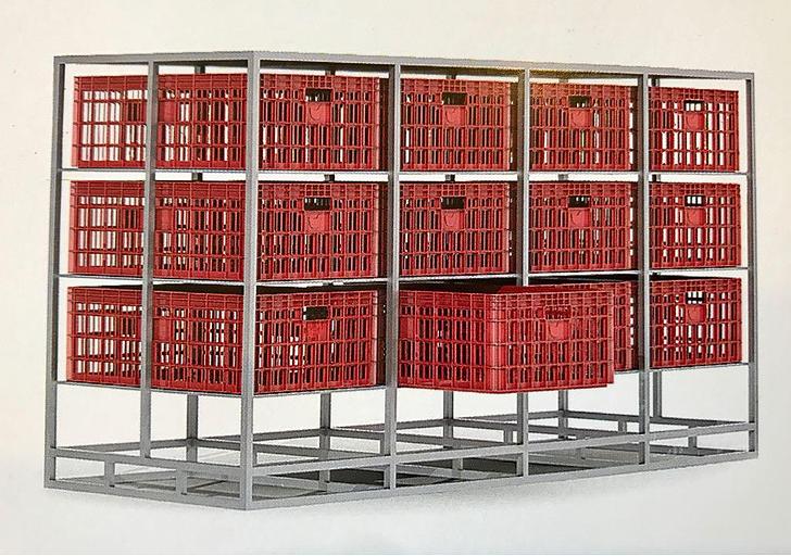 Контейнер для перевозки живой птицы фото 2