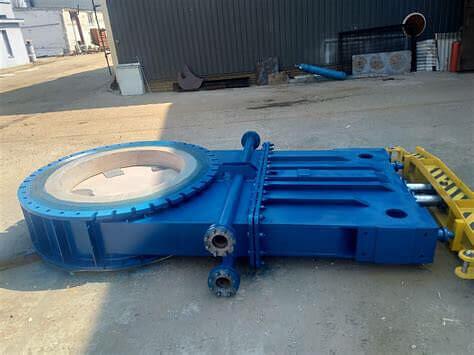 Клапан горячего дутья Ду1100 КО-КМЗ-1100 фото 1