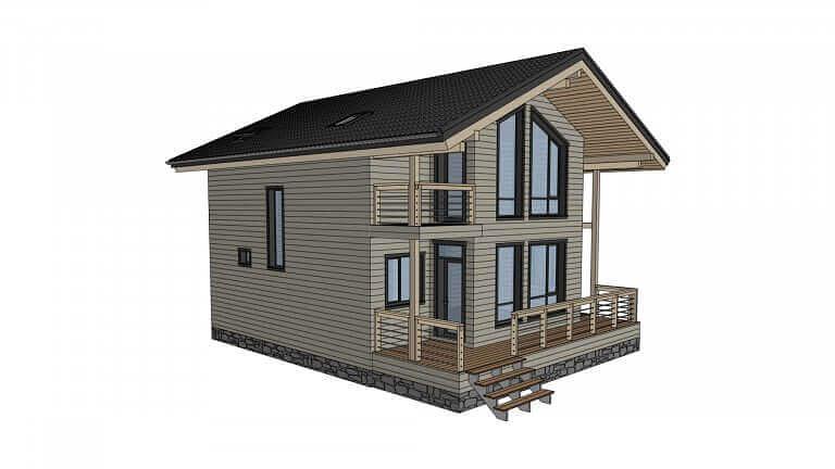 Проектирование каркасного дома фото 3