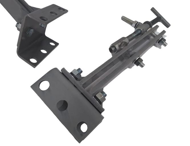 Сцепка поворотная в сборе (кронштейн наружный) фото 1