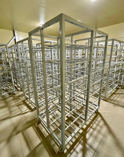 Стеллаж-тележка для транспортировки, хранения тушек птицы фото 1