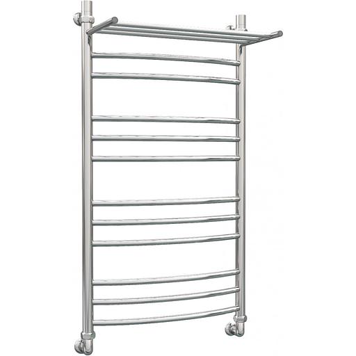 Полотенцесушитель водяной Роснерж Дуга L104110 100x50 с полкой групповой фото 1