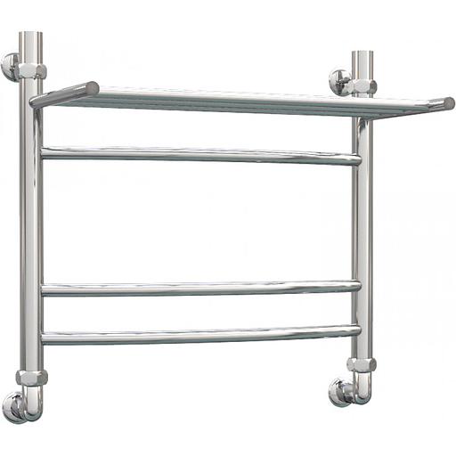 Полотенцесушитель водяной Роснерж Дуга L104110 50x60 с полкой групповой фото 1