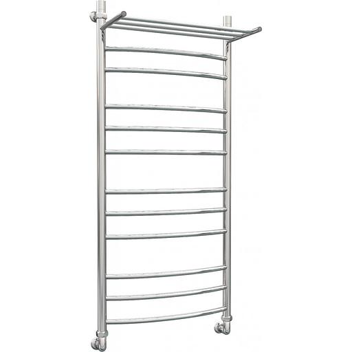 Полотенцесушитель водяной Роснерж Дуга L104110 120x60 с полкой групповой фото 1