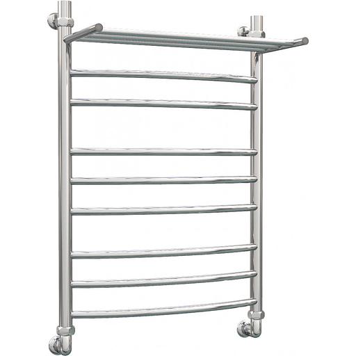 Полотенцесушитель водяной Роснерж Дуга L104110 70x50 с полкой групповой фото 1