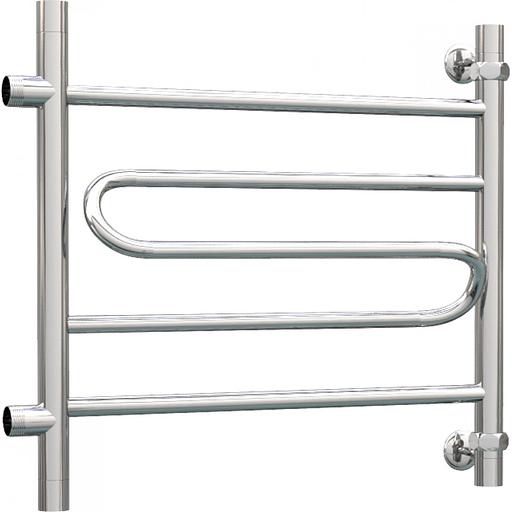 Полотенцесушитель водяной Роснерж Зиг-Заг L105001 50x50 с боковым подключением 400 фото 1