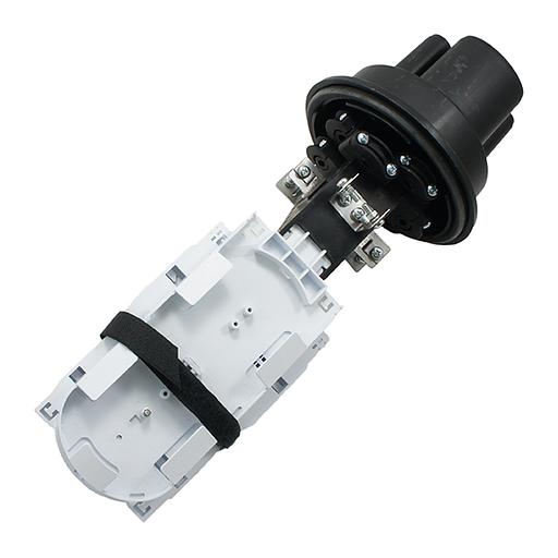 Муфта оптическая тупиковая МВОТ-4520-41-144-1К24 (МВОТ-144-4-Т-1-24) до 24 волокон 1 кассета в комплекте фото 4