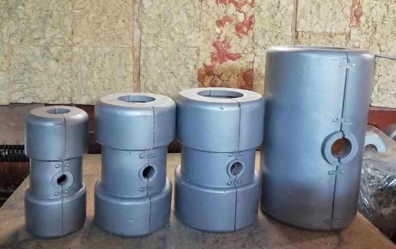 Быстросъемная изоляция ППУ для шаровых кранов (фланцевые и приварные) (опт) фото 5