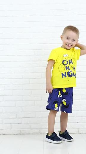 Костюм «Боб» жёлто-синий опт фото 10