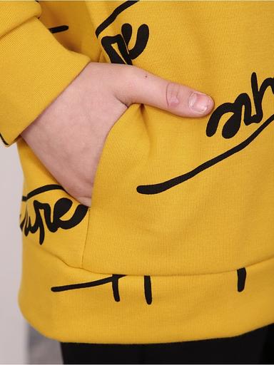 Толстовка «Азимут» горчица опт фото 4