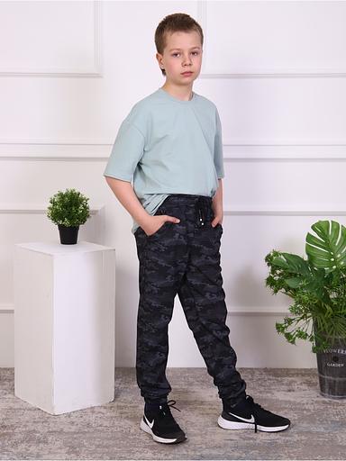 Джоггеры «Милитари» серый опт фото 1