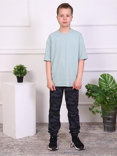 Джоггеры «Милитари» серый опт фото 3