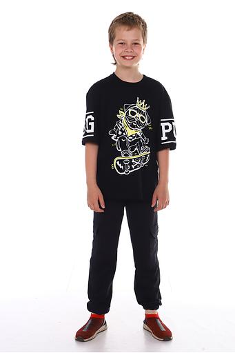 Джоггеры «Стрит» чёрный опт фото 5