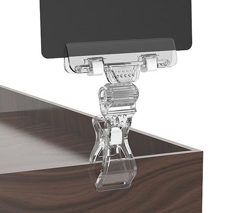 Ценникодержатель на прищепке универсальный с широким зажимом FX-GRIP фото 1