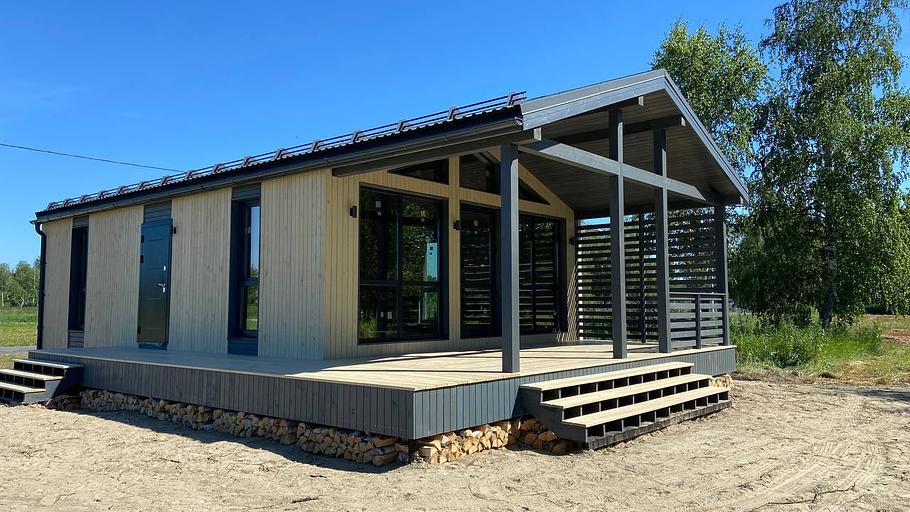 Строительство каркасного дома по проекту «Оля» фото 4