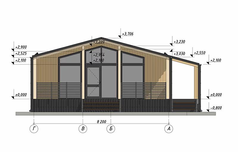 Строительство каркасного дома по проекту «Даша» фото 6