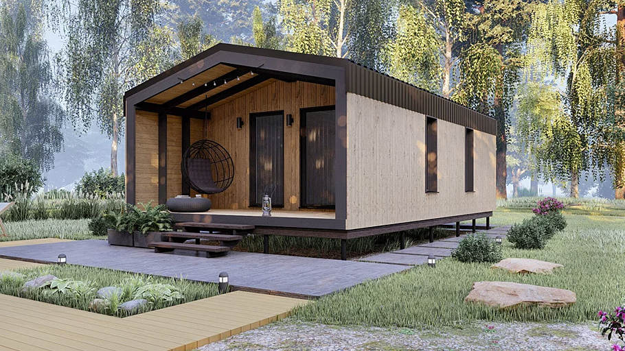 Строительство модульного дома по проекту «Dacha сауна» фото 5