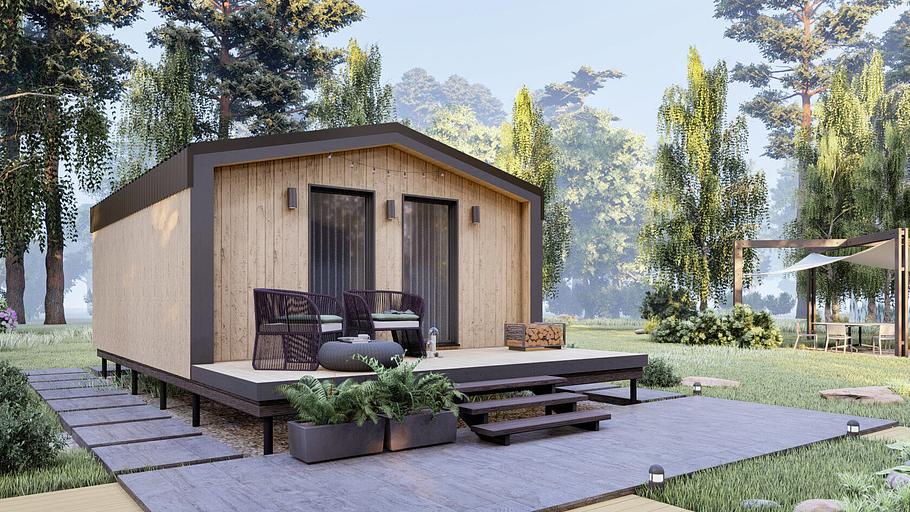 Строительство модульного дома по проекту «Dacha сауна» фото 6