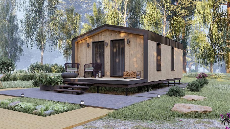 Строительство модульного дома по проекту «Dacha сауна» фото 7