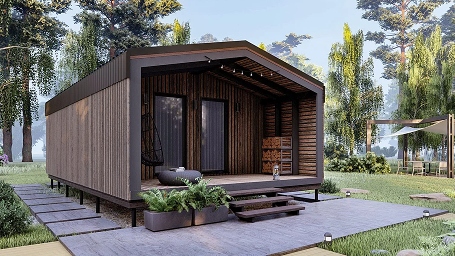 Строительство модульного дома по проекту «Dacha» фото 3