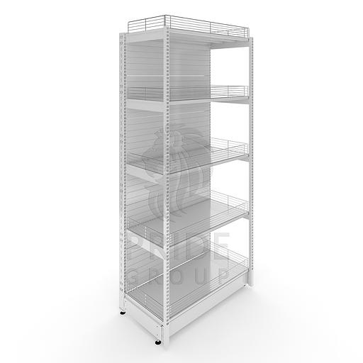 Торговый стеллаж с передней стойкой 1000x600x2950 фото 1