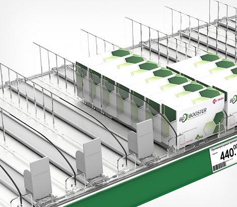 Толкатель пружинный без переднего ограничителя в сборе PUSHER-SR 6 Newton длина 385 мм фото 1